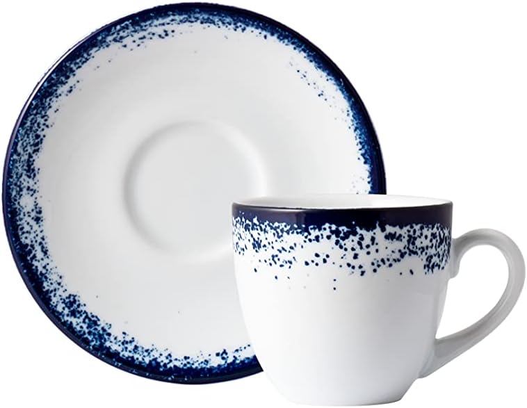 Aparelho de Jantar Decoração Névoa Azul 30 Peças
