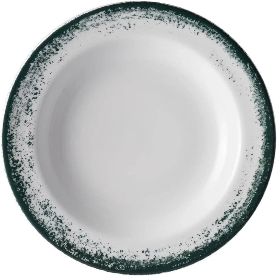 Aparelho de Jantar Decoração Névoa Verde 30 Peças