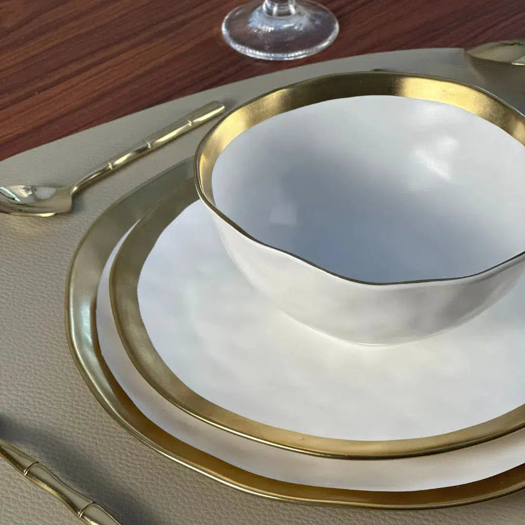 Aparelho de Jantar Porcelana Dubai - 30 Peças / EXCLUSIVO