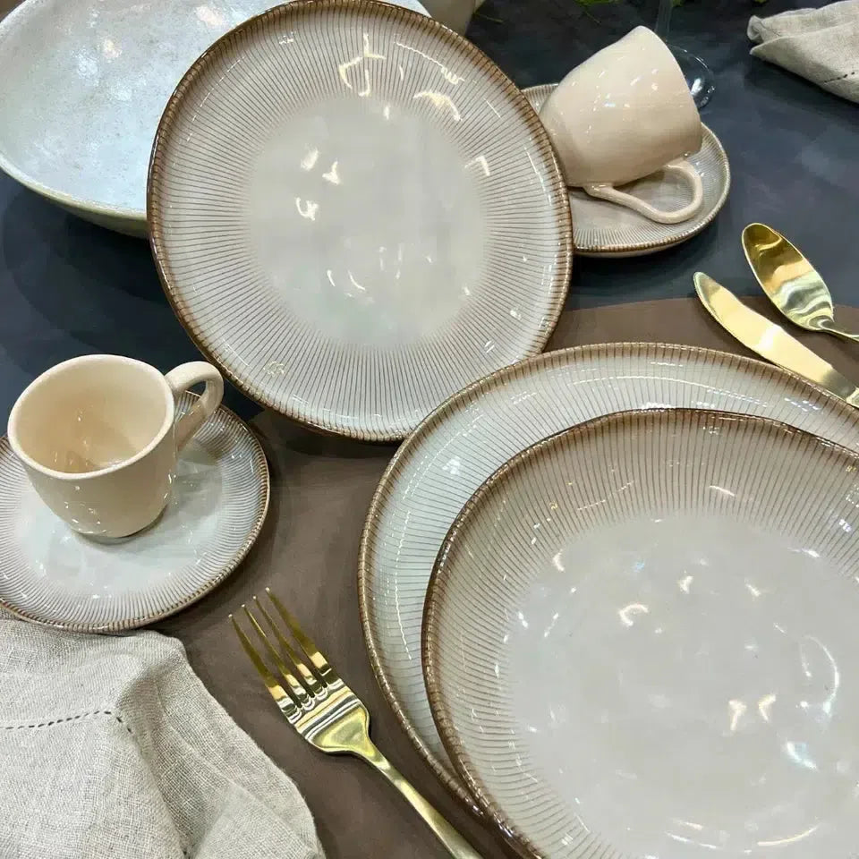 Aparelho de Jantar Stoneware Bio Raio 30 Peças