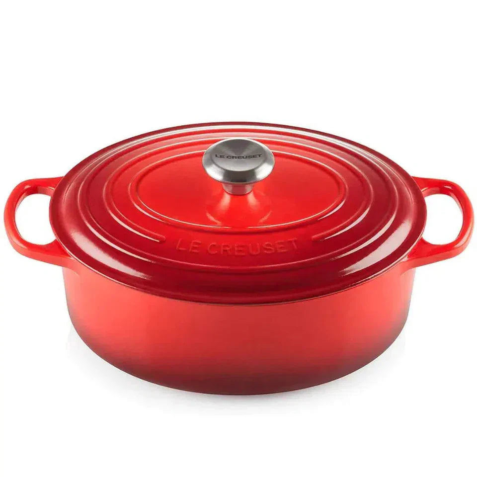 Panela Oval Signature Vermelha 8L 35cm