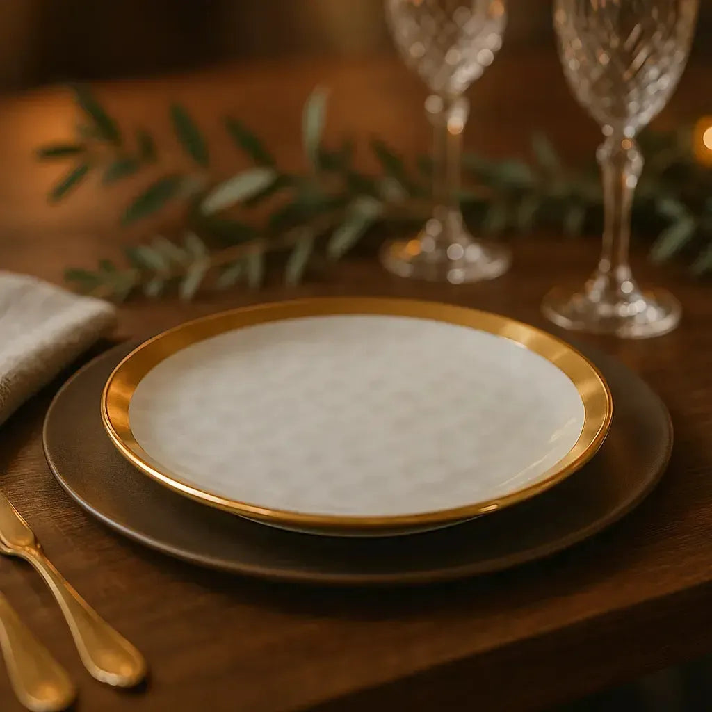 Aparelho de Jantar Porcelana Dubai - 30 Peças / EXCLUSIVO