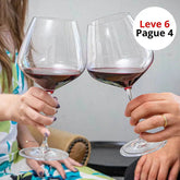 Leve 6, Pague 4 - Taças em Cristal GrandVino Bourgogne 860ml Artevino