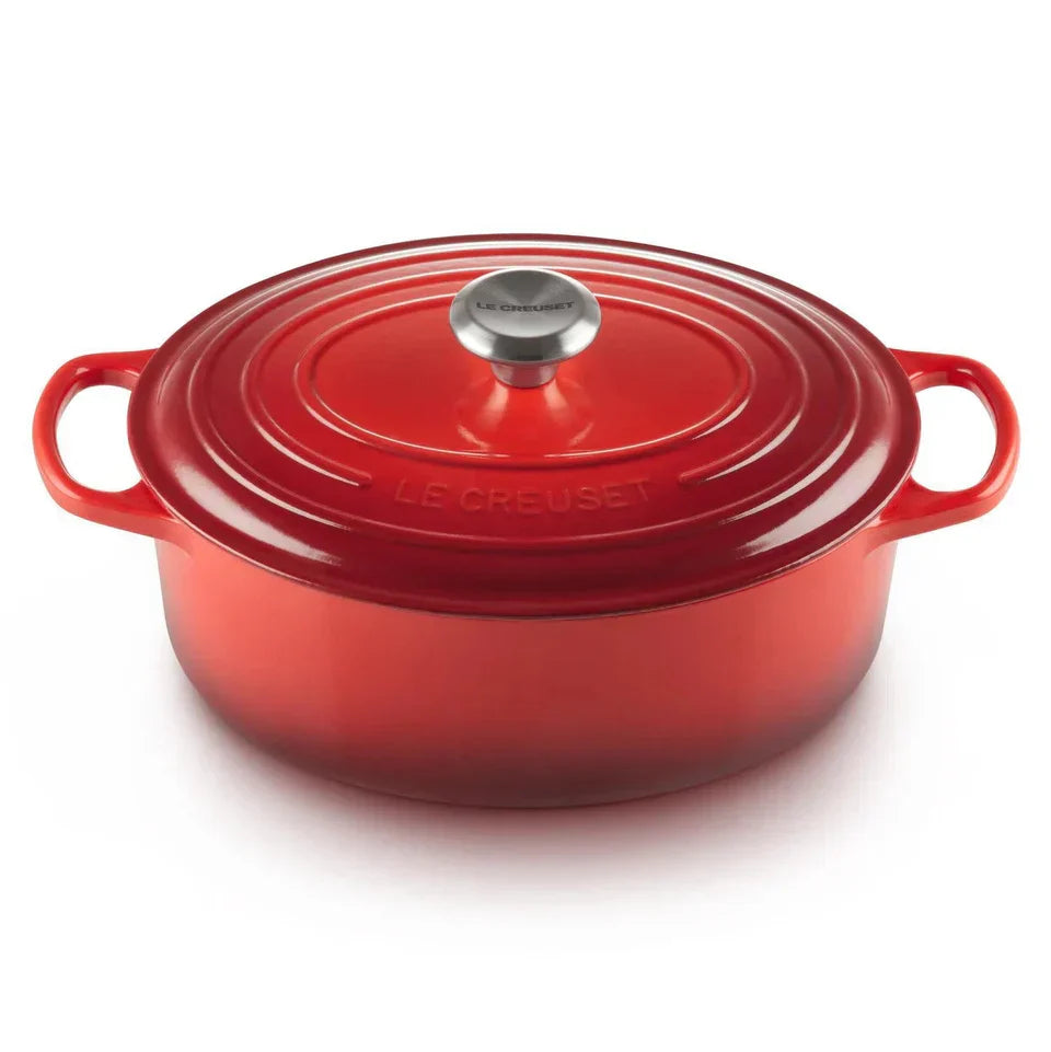 Panela Oval Signature Vermelha 6,3L 31cm